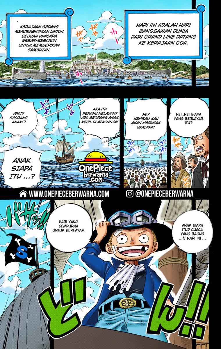 One Piece Berwarna Chapter 587
